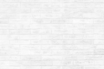 Fototapeten vintage white brick wall texture background © Piman Khrutmuang