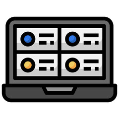 SURVEY filled outline icon,linear,outline,graphic,illustration