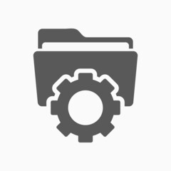 data management icon, project management vector