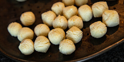 potato balls croquet second course vegetables croquettes france food fresh portion healthy meal food diet snack on the table copy space food background
