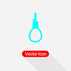 Noose Icon Vector Illustration Eps10