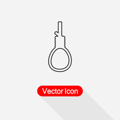 Noose Icon Vector Illustration Eps10