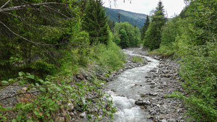 Obraz premium Gebirgsbach