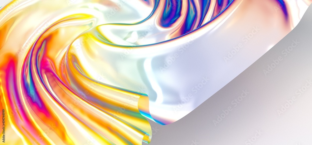 Aufkleber holographic Abstract Low-Poly background. triangulated texture. Design 3d. Polygonal geometrical pattern. Triangular modern style