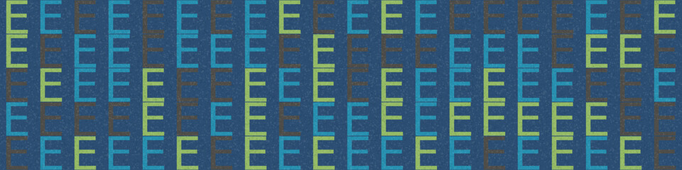 Fototapeta premium Abstract Geometric Pattern generative computational art illustration
