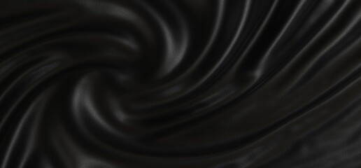 Abstract Dynamic Black Background with Various Shape Design. Usable for Background, Wallpaper,