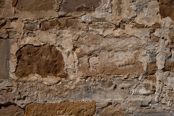 Stone masonry wall texture backgound