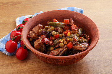 Roasted pork with oyster sauce