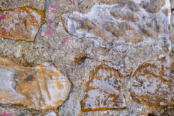 Stone masonry wall texture backgound