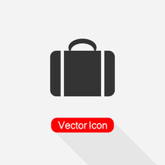 Suitcase Icon Vector Illustration Eps10