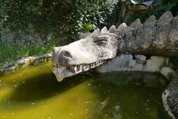 Drachenskulptur bei Königswinter