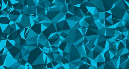 Illustration triangle, polygonal background, Origami style, gradient