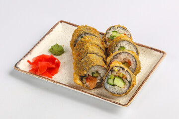 Japanese tempura rill with fish