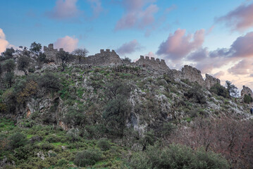Kaunos Ancient City ruins, Dalyan, Turkey