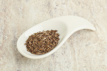 Zira seeds in the bowl