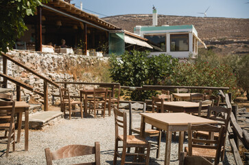 Restaurant in the mountains. Delicious local Greek cuisine, connect with nature and truly appreciate farm-to-table experience of being served with freshly prepared dishes using only local ingredients