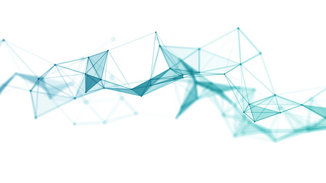 network, collegamenti, forma astratta