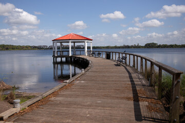 Baldwin Park has been transformed into a tranquil, primarily residential community with palm tree-lined streets featuring quaint cafes, restaurants, bars, and shops.