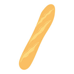 Isolated bread product with details Vector