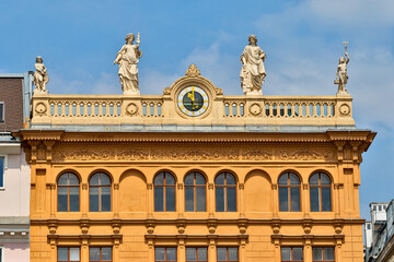 Fototapeta na wymiar Vienna vintage architecture