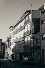 old houses in the city