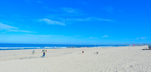 Stadtstrand in Espinho / Distrikt Aveiro, Região Norte, Portugal