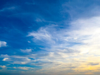 sky and clouds