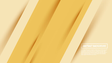 Fototapeta premium Luxury Abstract Background with Creamy Color and Line Shadow Effect