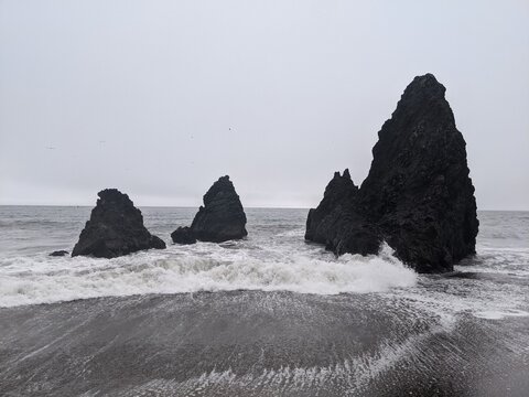 rocks on the beach