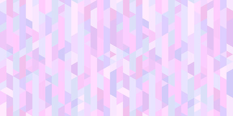 Seamless multicolored texture with stripes. Polygonal background. Colored mosaic pattern. Abstract geometric wallpaper of the surface. Stripe tiled backdrop