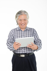 the elderly to use your tablet