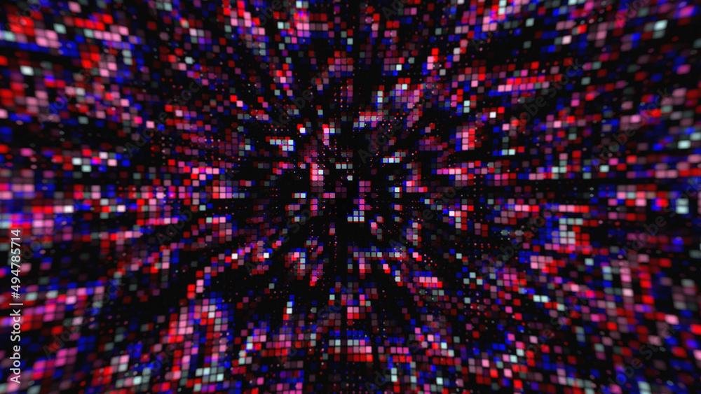 Canvas Prints slow flow motion technology background