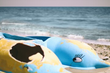 Obraz premium Toys on the bitch.