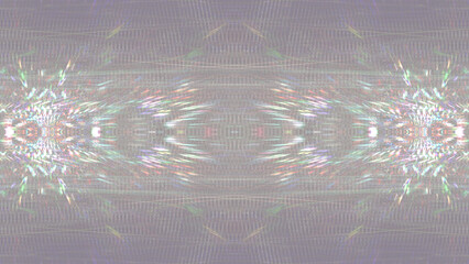 Abstract iridescent kaleidoscope pattern background image.