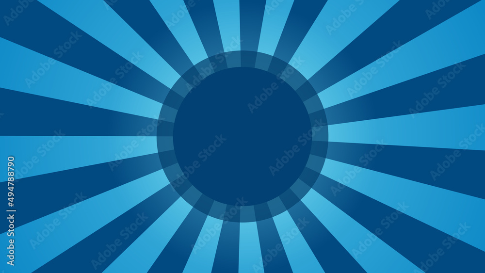 Canvas Prints blue cartoon vortex background with space for text