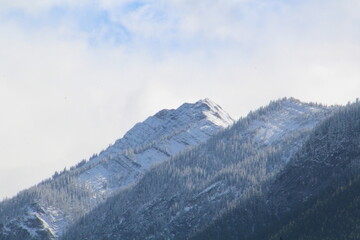 Snowy Peaks, Banff National Park, Alberta