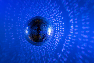 Disco globe with lights