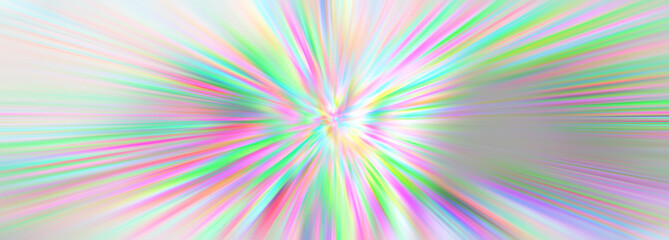 Fototapeta premium Abstract iridescent burst background image.