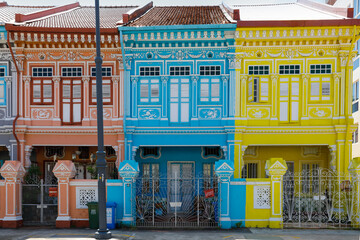 Singapore shophouses