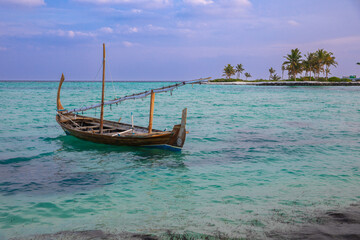 Fototapeta na wymiar Maldives bay