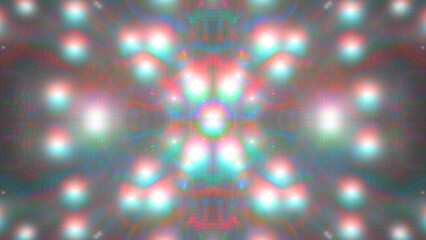 Abstract holographic burst background image.