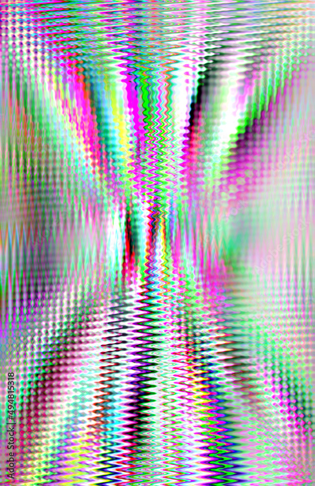 Canvas Prints abstract wavy iridescent grunge texture background image.