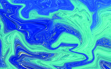 Abstract lightning ocean liquid fluid texture marble background premium vector