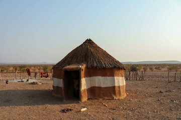 the himba tribe house