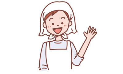給食のおねえさん