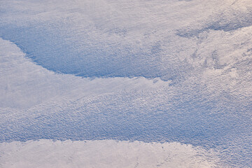 beautiful background of snow patterns