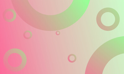 trendy abstract background with minimalistic circle pattern. pink gradient design. suitable for fashion advertising banner