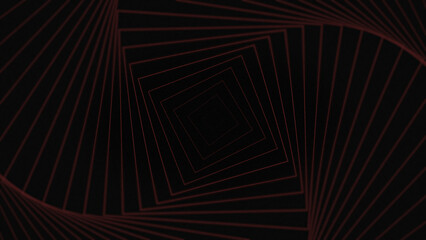 Dark red square beautiful Visual Loops background concept