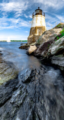 castle hill lighthouse in newport rhode island