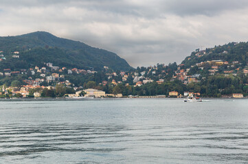  city of Como on the lake of the same name